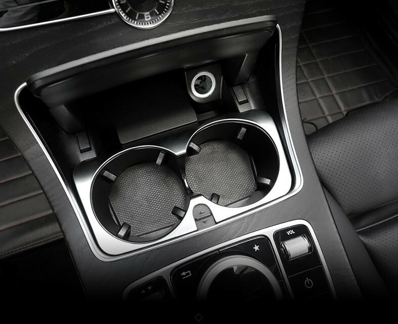 Passend für Mercedes C Klasse W205 GLC X253 Becherhalter Blende Rahmen Dekor