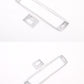 Passend für BMW X3 F25 2011-17 Mittelkonsole Blenden Abdeckung Silber
