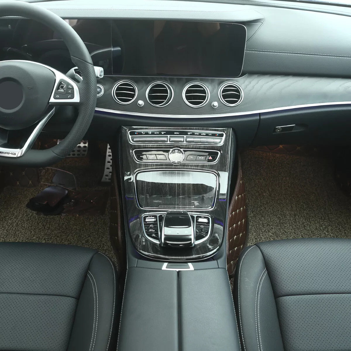 Passend für Mercedes E Klasse W213 Bj 2016-2018 Mittelkonsole Blende
