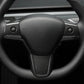 Passend für TESLA Model 3 2019-21 Lenkrad Blende Zierblende Abdeckung Carbon