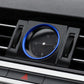 Passend für VW Volkswagen Passat B8 Arteon Uhr Klima Rahmen Blende Blau Cover