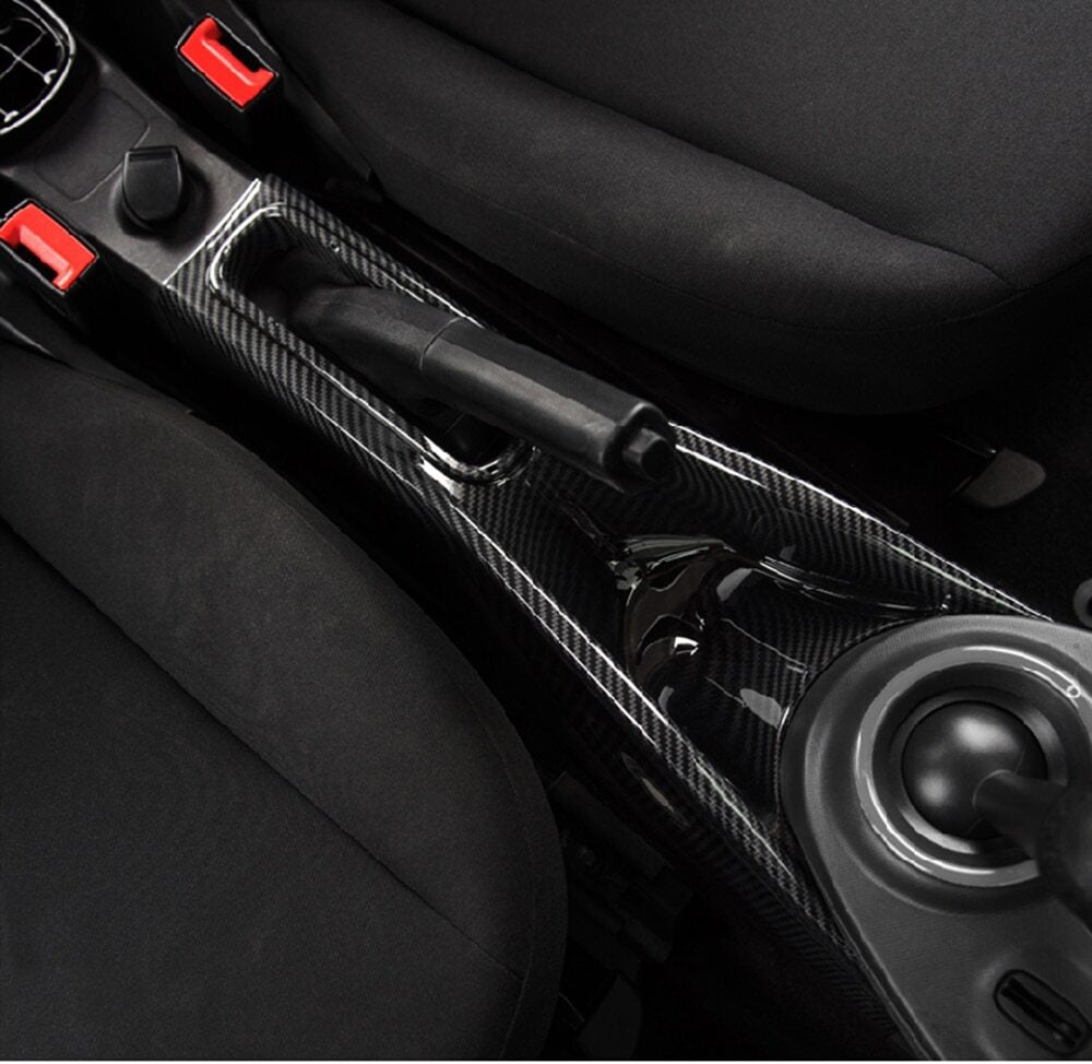 Passend für Smart 453 Fortwo Forfour Mittelkonsole Blende Abdeckung Carbon
