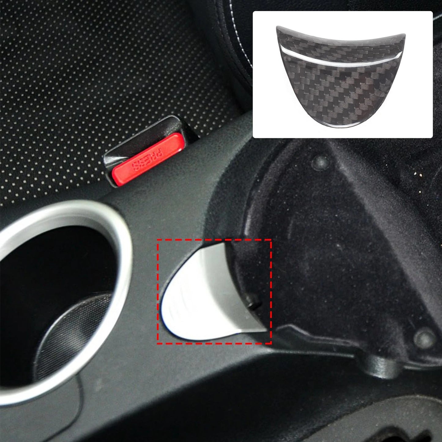 Passend für Nissan 370Z 2009-2020 Armlehne Blende