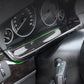 Passend für BMW 5 Tacho Cockpit Blende Rahmen Zierblende Carbon