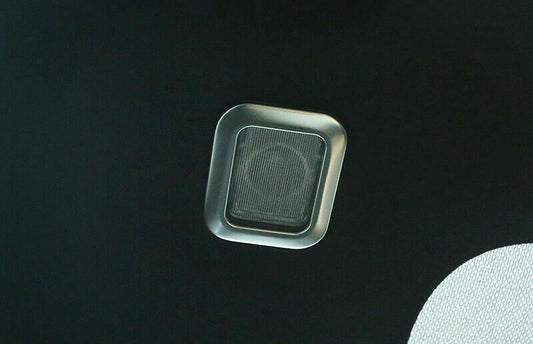 Passend für Ford Focus MK4 Silber Zierrahmen Leselicht Blenden Edelstahl