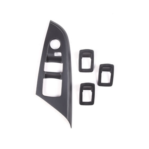 Passend für BMW X3 F25 X4 F26 2011–2017 Fensterheber Blenden Abdeckung Schwarz