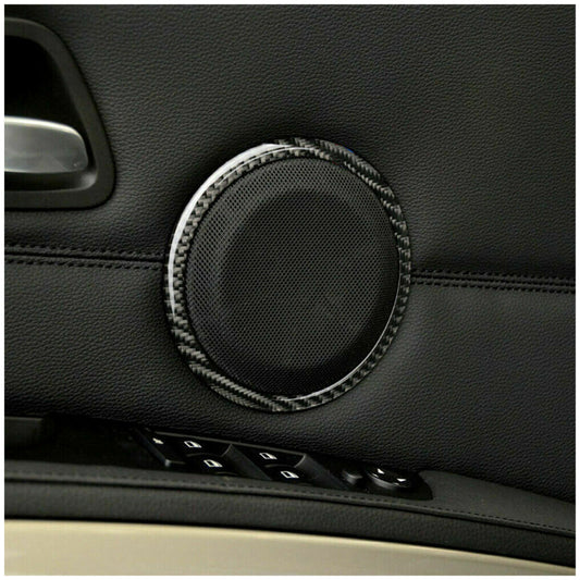 Passend für BMW 3 E90 E92 E93 Lautsprecher Blenden Abdeckung Rahmen Carbon