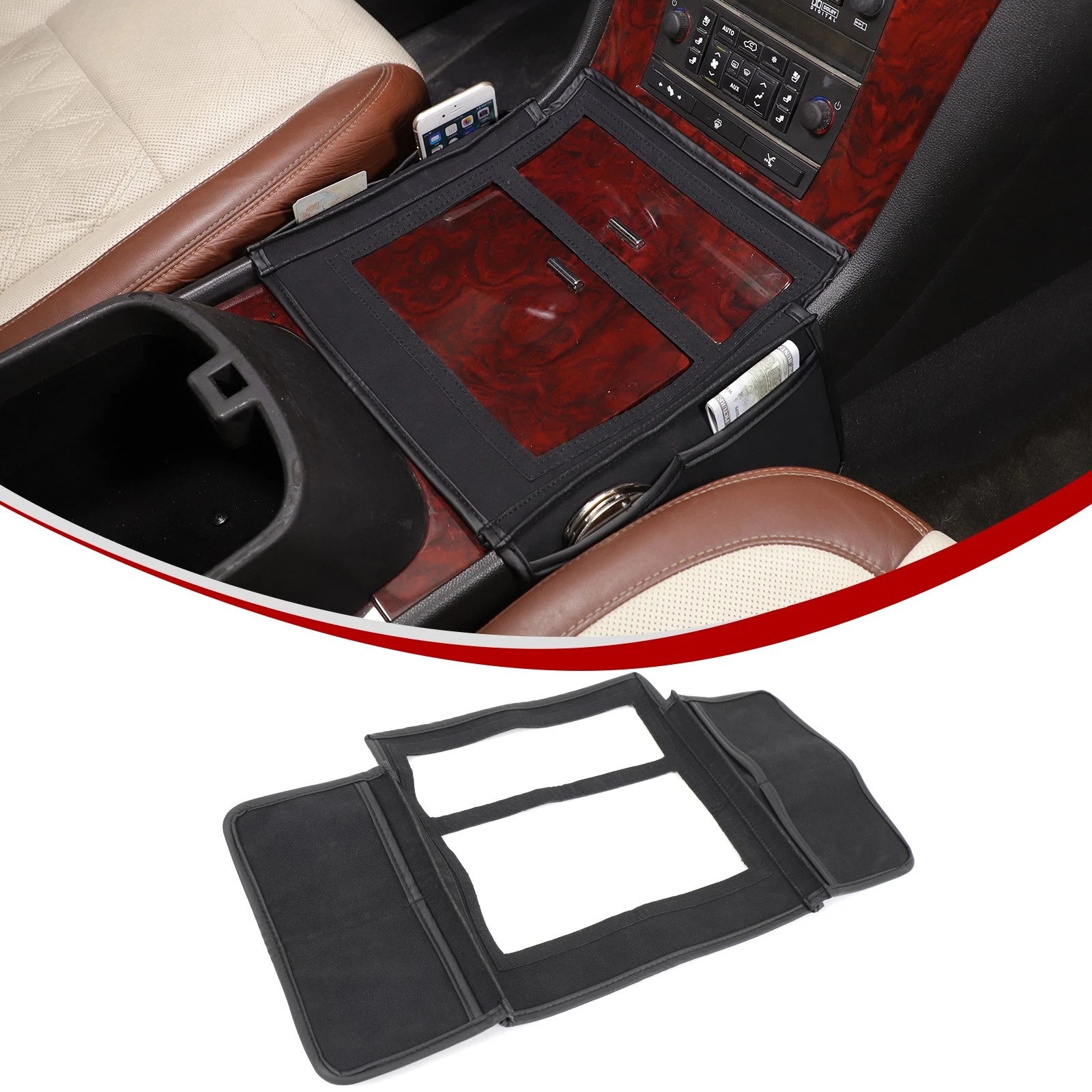 Passend für Cadillac Escalade 2007-2014 Mittelkonsole Blende