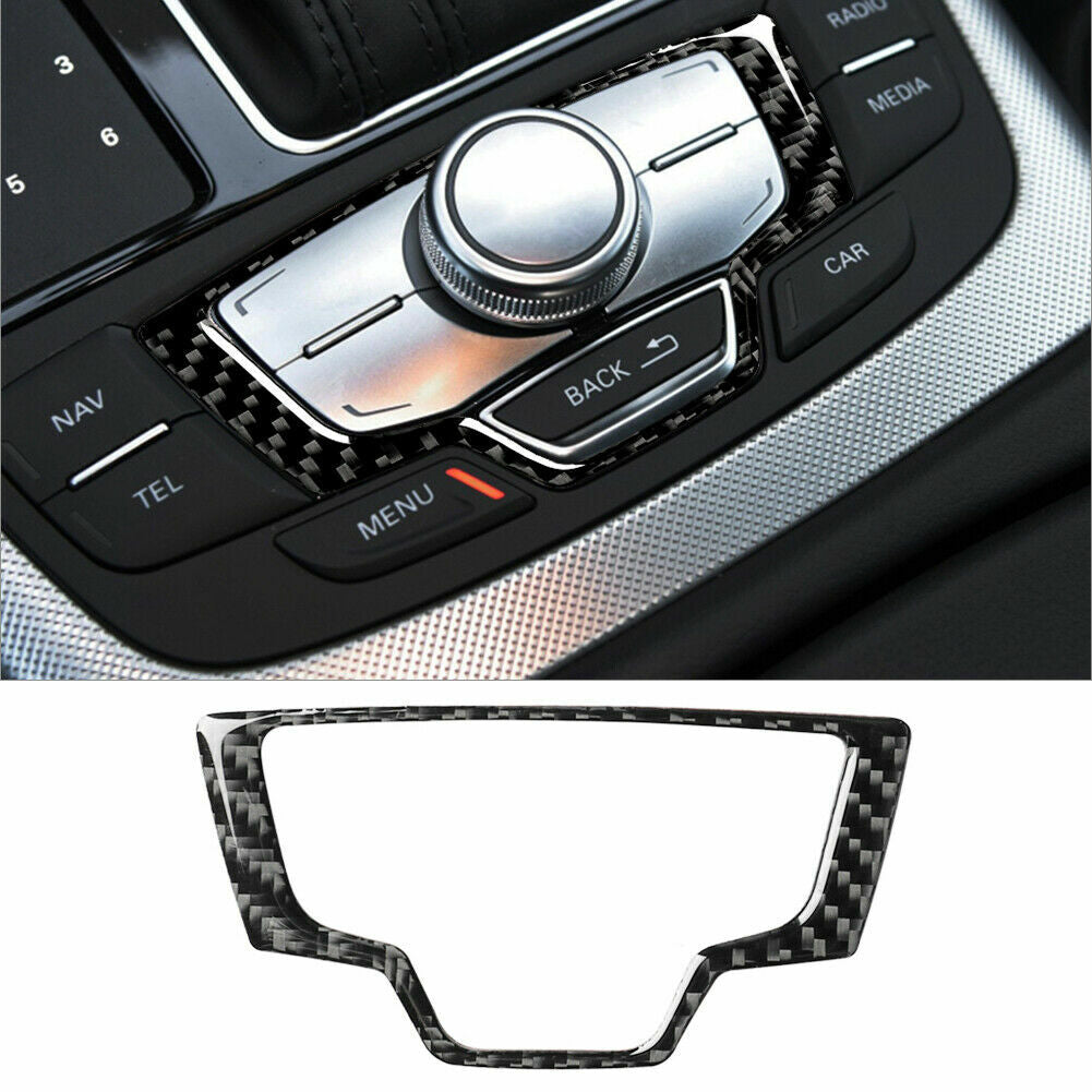 Passend für A6 A6 Radio Blende Rahmen Zierblende Abdeckung Multimedia