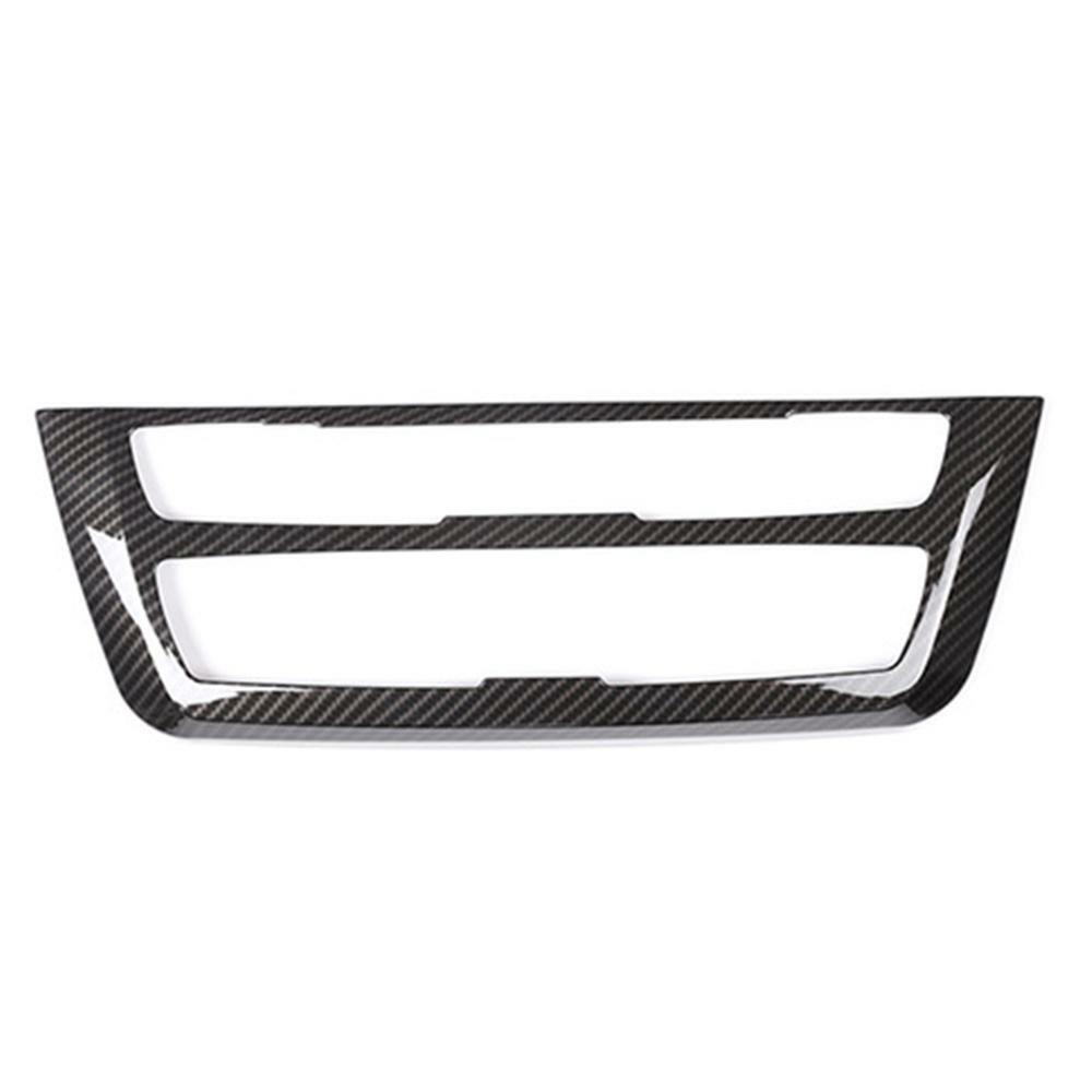 Passend für BMW 3 F30 F34 2013 - 2019 Radio Blende Carbon Rahmen Rahmen Schutz
