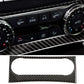 Passend für Mercedes Benz W204 2007 - 2013 Radio Blende Carbon Rahmen Abdeckung