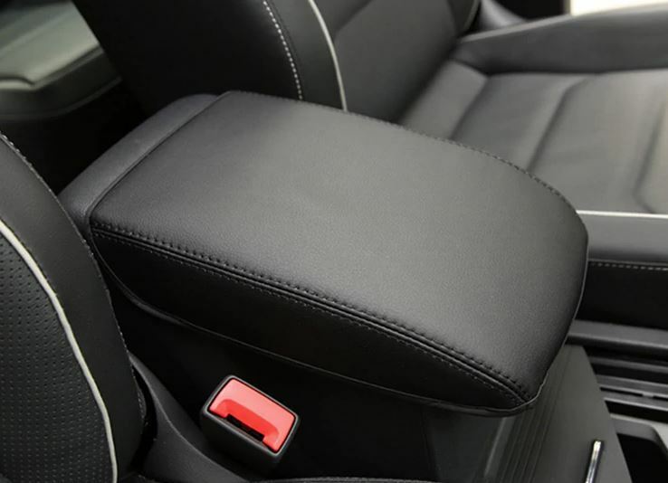 Passend für VW Tiguan 2 Armlehne Überzug Kunstleder Schutz Abdeckung Volkswagen