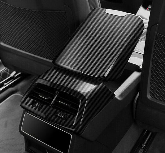Passend für Audi A6 C8 2019 2020 Mittelkonsole Carbon Blenden Set Veredelung