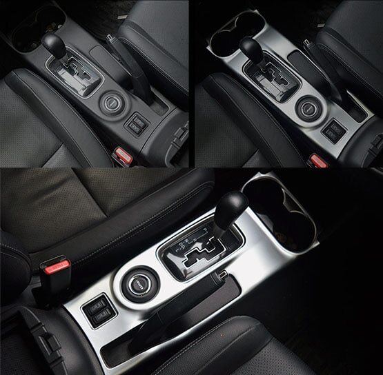 Passend für MITSUBISHI Outlander 2016 Mittellkonsole Blende Abdeckung Rahmen