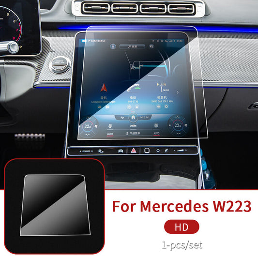 Passend für Mercedes S W223 ab 2021 Display Schutz Cover Blende Abdeckung Rahmen