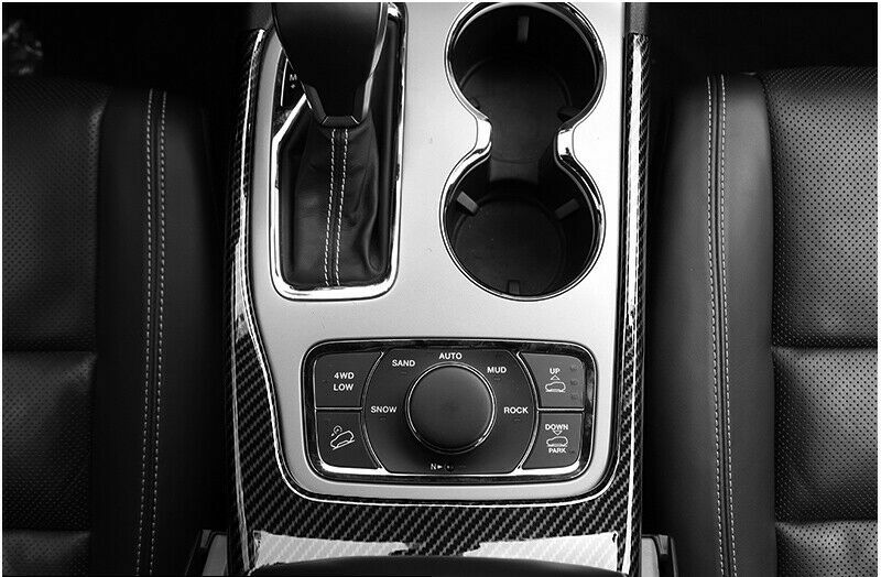 Passend für Jeep Cherokee Mittelkonsole Abdeckung Blenden Rahmen Tuning