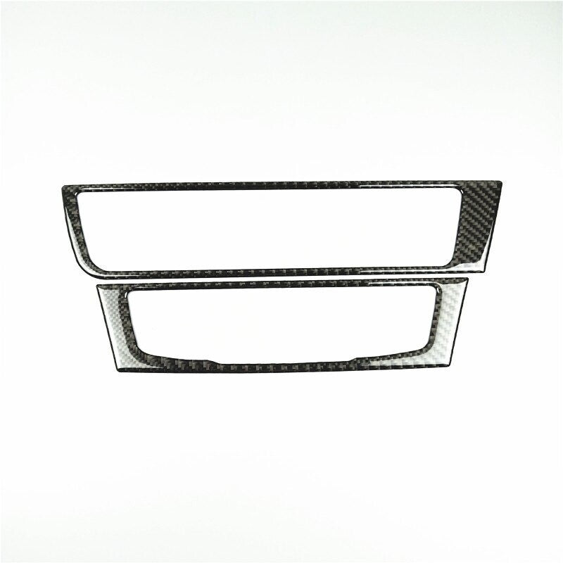 Passend für Audi A6 C7 A7 2012-2018 Radio Rahmen Blenden Carbon Zierrahmen Cover