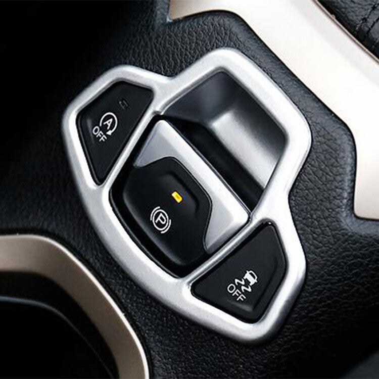 Passend für Jeep Compass Mittelkonsole Handbremse Blende Zierrahmen Abdeckung