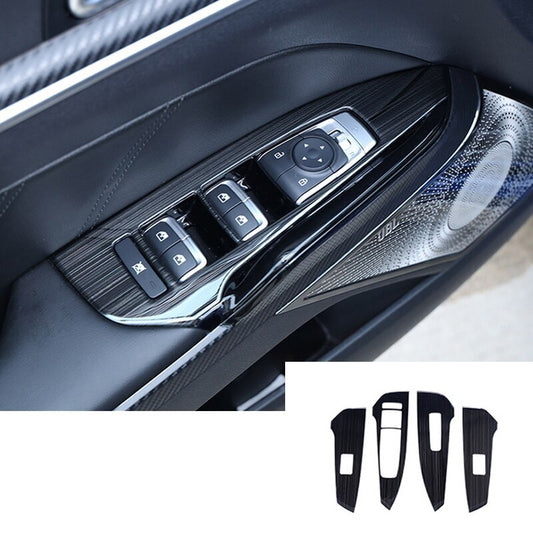Passend für Kia Optima K5 2020-21 Fensterheber Blenden Abdeckungen Rahmen