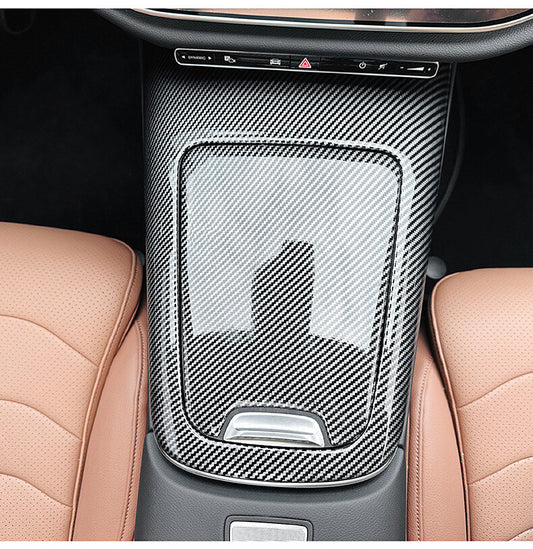 Passend für Mercedes W214 E Klasse Mittelkonsole Blenden Carbon Abdeckung