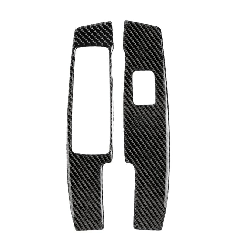 Passend für Mercedes Benz W204 2007 - 2013 Fensterheber Blende Carbon Rahmen