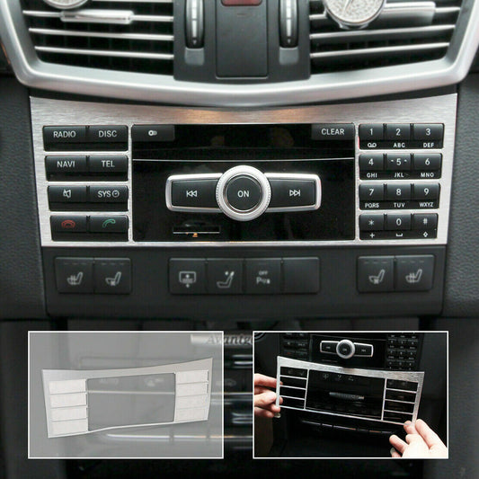 Passend für Mercedes Benz W212 E-KLASSE 2010-2015 Mittelkonsole Rahmen Blende