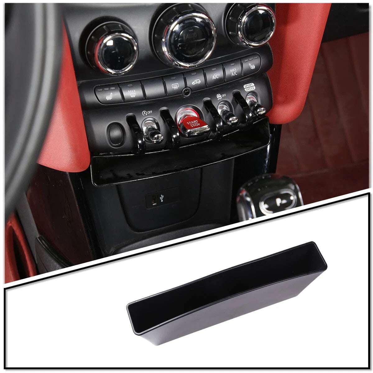 Passend für Bmw Mini Cooper 14-22 Mittelkonsole Blende