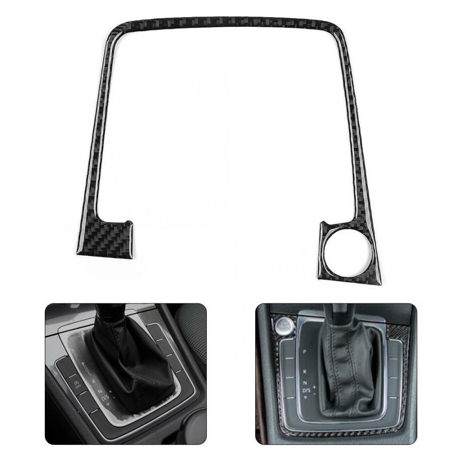 Passend für Mittelkonsole Becherhalter Blende Carbon Optik Passend Für VW Golf 7 Tiguan