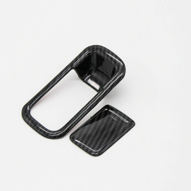 Passend für VW T-Roc Handschuhfach Abdeckung Blenden Rahmen Tuning Carbon