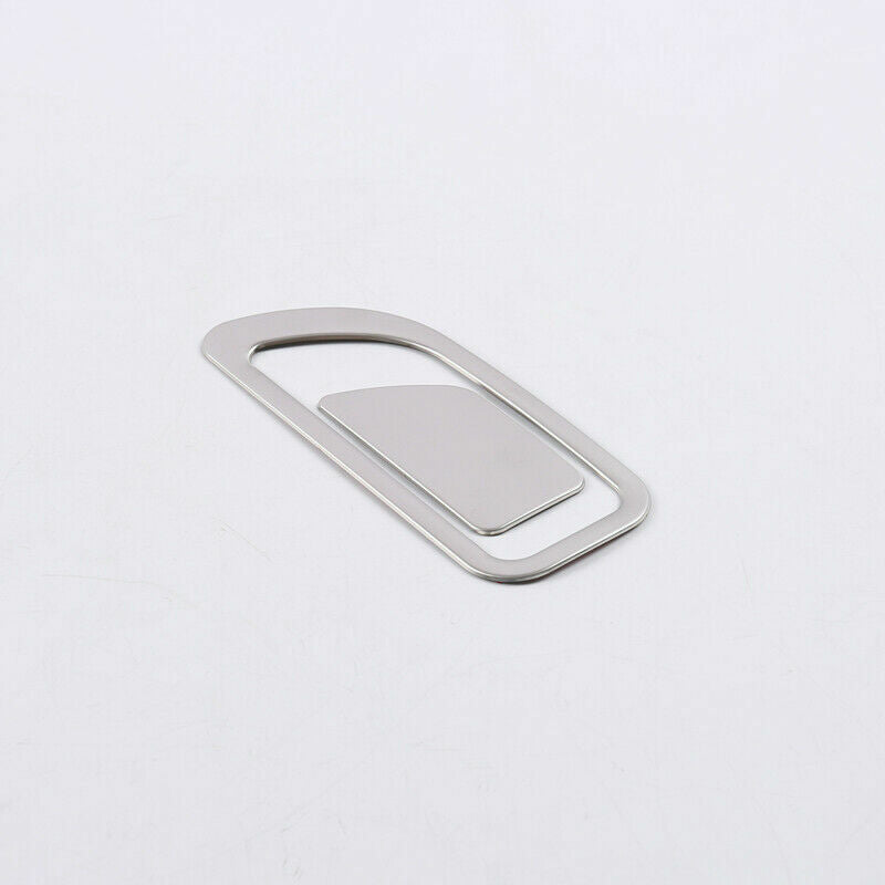 Passend für Ford Focus MK4 Silber Zierrahmen Handschuhfach Blenden Edelstahl