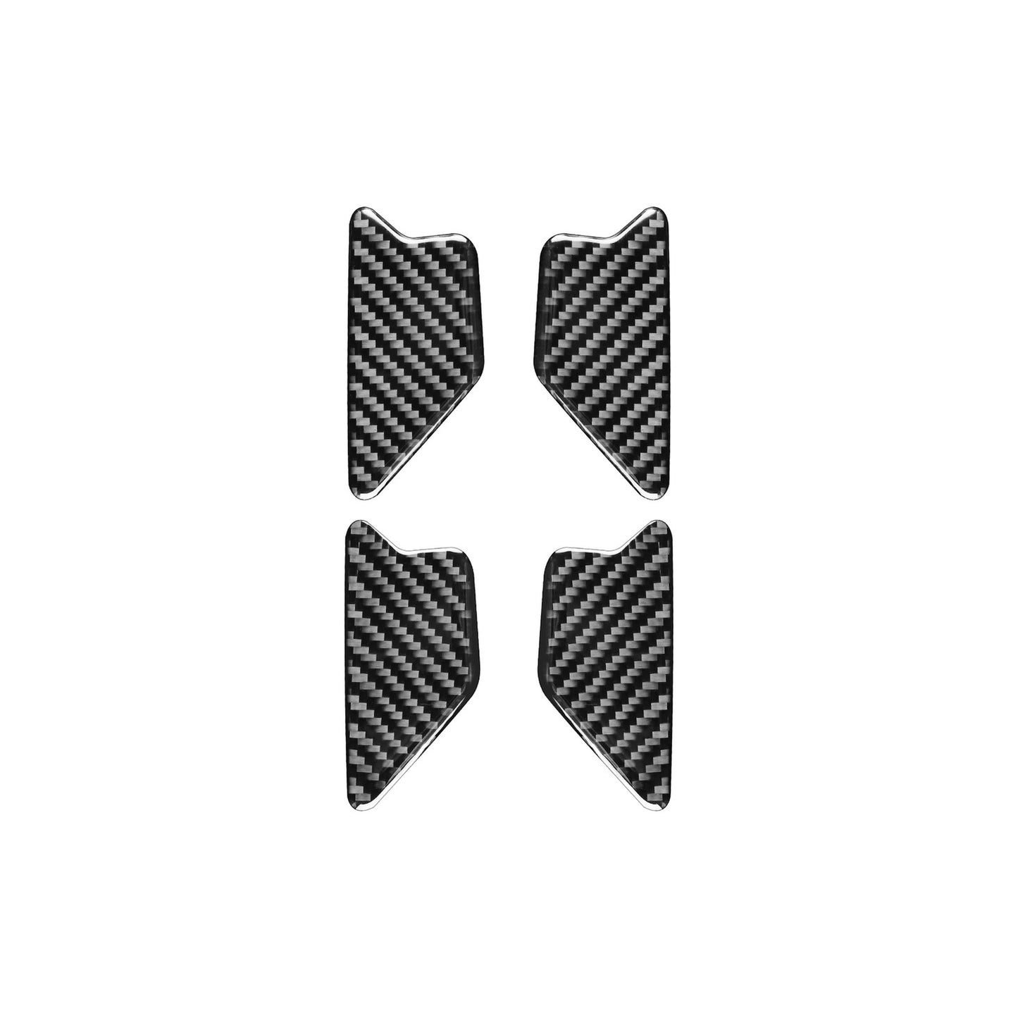 Passend für Audi Q3 2013-18 Türgriff Blende Abdeckung Rahmen Carbon