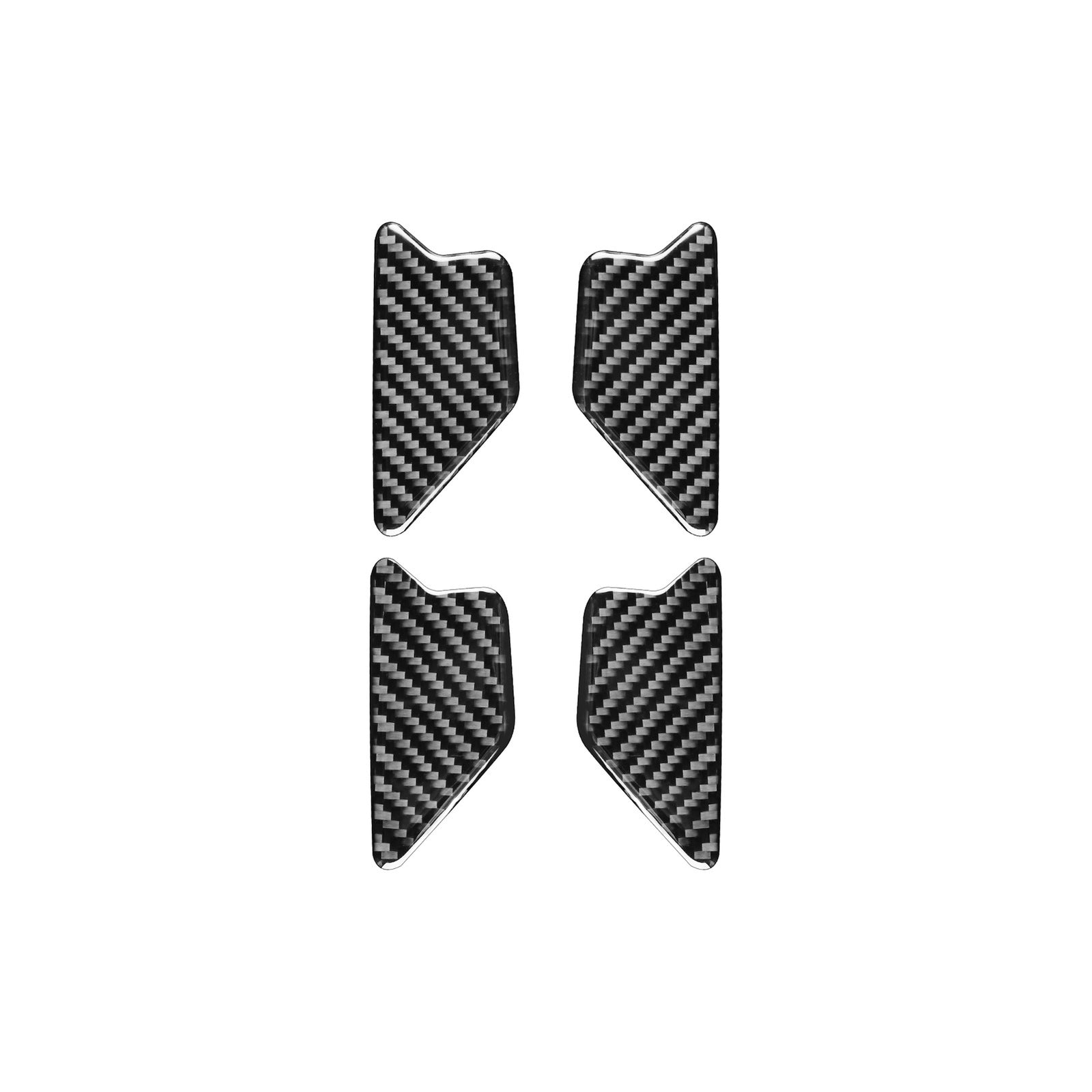 Passend für Audi Q3 2013-18 Türgriff Blende Abdeckung Rahmen Carbon