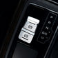 Passend für Audi A6 C7 2012-2018 Handbremse Edelstahl Blende Zierblende Silber
