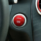 Passend für Mercedes A B C GLC CLA GLA GL Start Stop Knopf Schalter Blende Rot