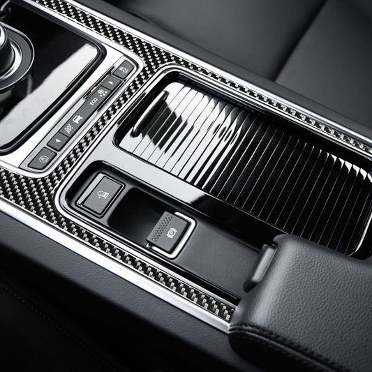 Passend für Jaguar F-Pace X761 Mittelkonsole Blenden Abdeckung Carbon
