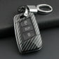 Passend für VW Passat Arteon Jetta Tiguan Carbon Schlüssel Cover Hülle