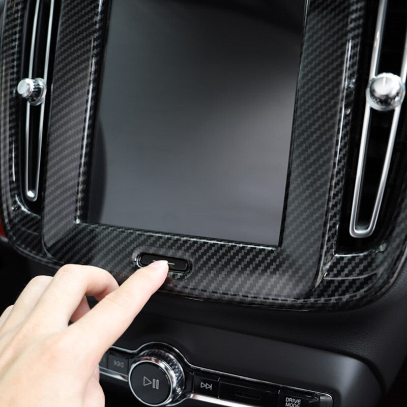 Passend für Volvo XC40 2019-20 Display Lüftung Blende Abdeckung Rahmen