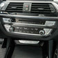 Passend für Radio Klima Rahmen Blende Zierblende Carbon Optik Passend Für BMW X3 G01