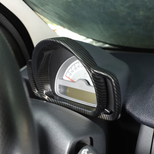 Passend für Smart Fortwo 451 Tacho Blenden Abdeckung Carbon