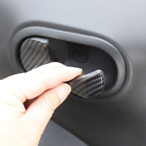 Passend für Smart Fortwo 453 Türgriffe Blenden Abdeckung Carbon