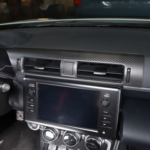 Passend für Toyota 86/ Subaru Lüftung Vorne Blenden Abdeckung Carbon