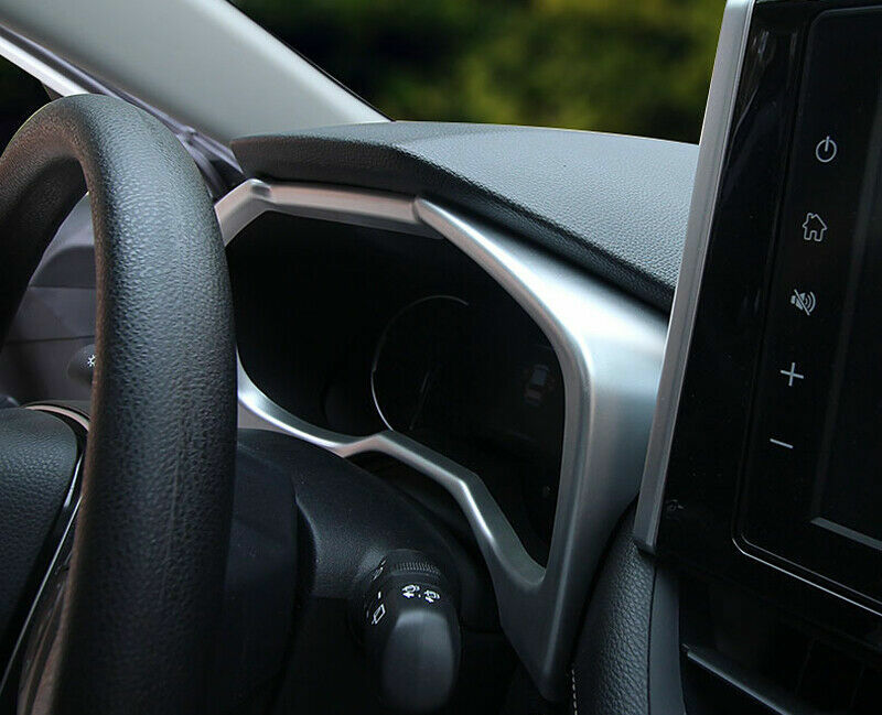 Passend für Toyota Rav4 Tacho Blenden Abdeckung Zierrahmen Silber
