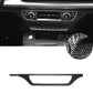 Passend für Audi Q5 Radio Blenden Abdeckung Rahmen Carbon