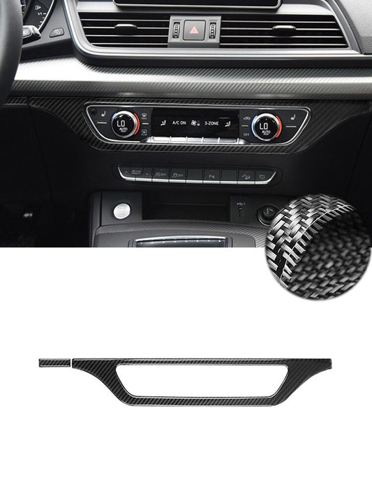 Passend für Audi Q5 Radio Blenden Abdeckung Rahmen Carbon