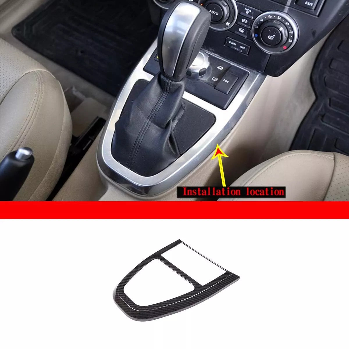 Passend für Land Rover Freeland 2 2009-2012 Mittelkonsole Blende