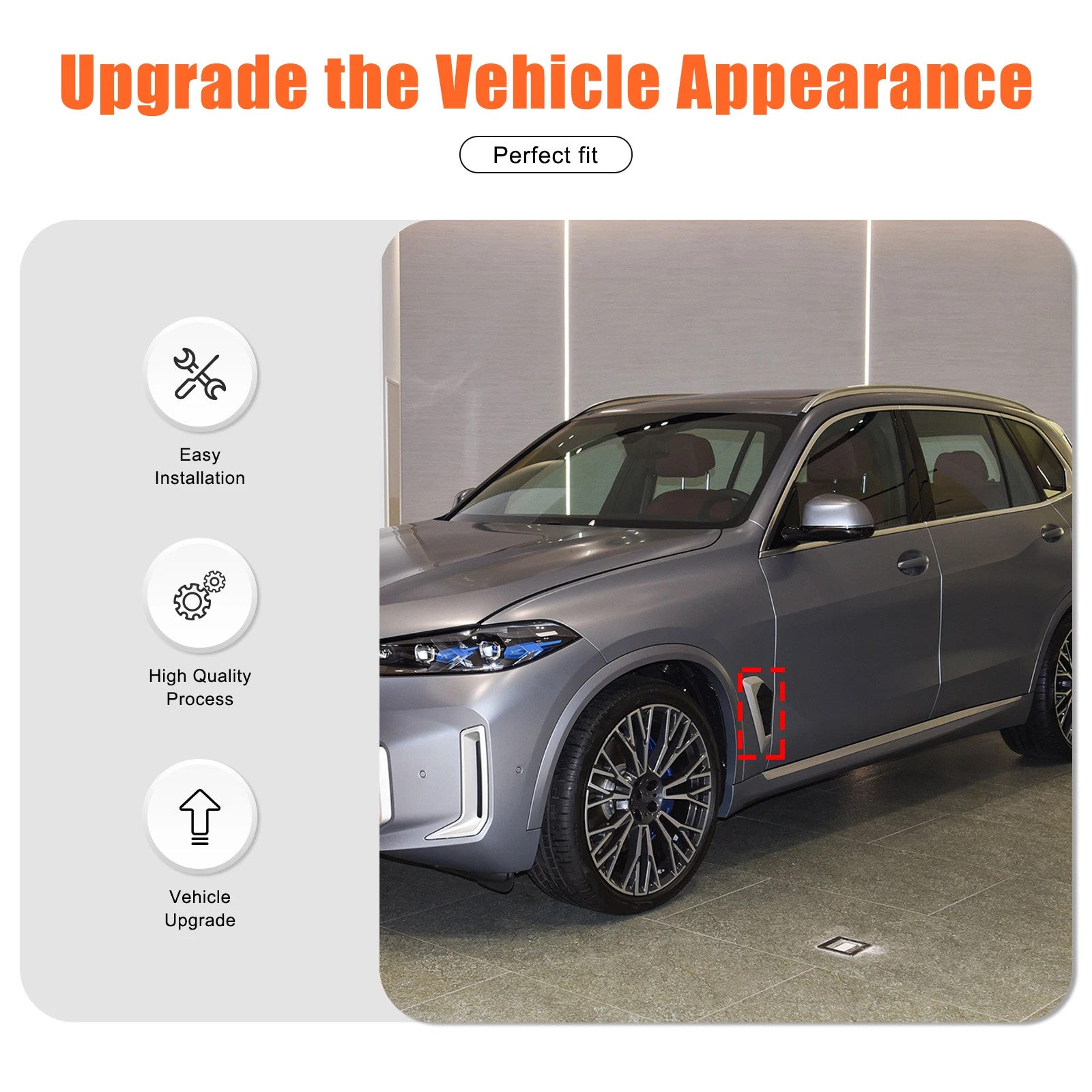 Passend für Bmw X5 G05 X5M F95 2023 Lueftung Blende