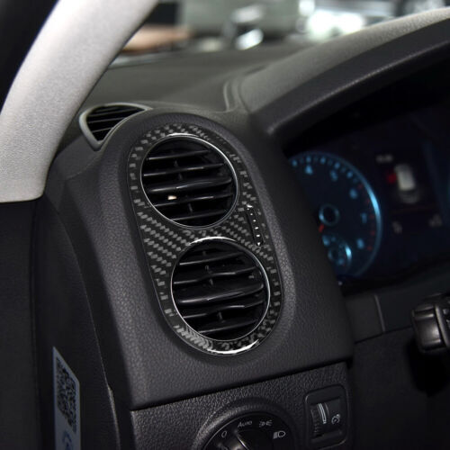 Passend für VW Tiguan 2013-15 Lüftungsdüsen Blenden Abdeckung Carbon