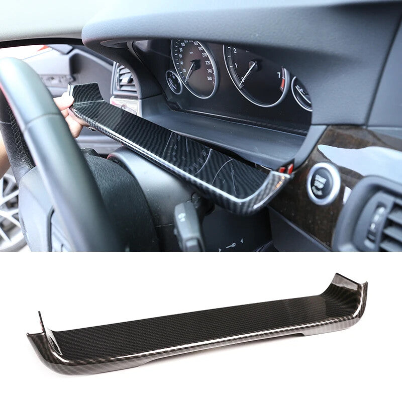 Passend für BMW 5 Series F10 2011-2017 Tacho Blende Rahmen Carbon Abdeckung
