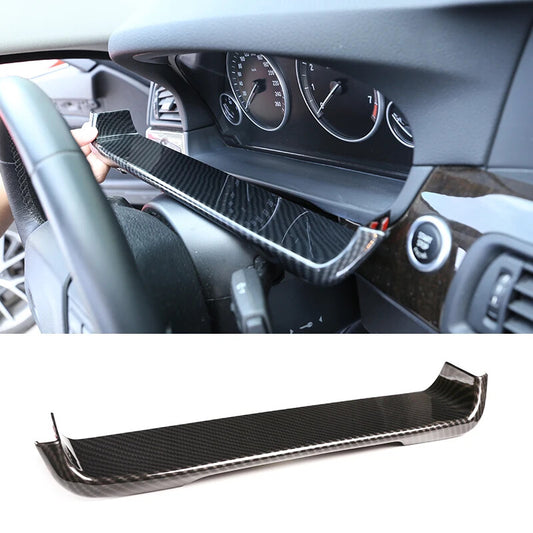 Passend für BMW 5 Series F10 2011-2017 Tacho Blende Rahmen Carbon Abdeckung