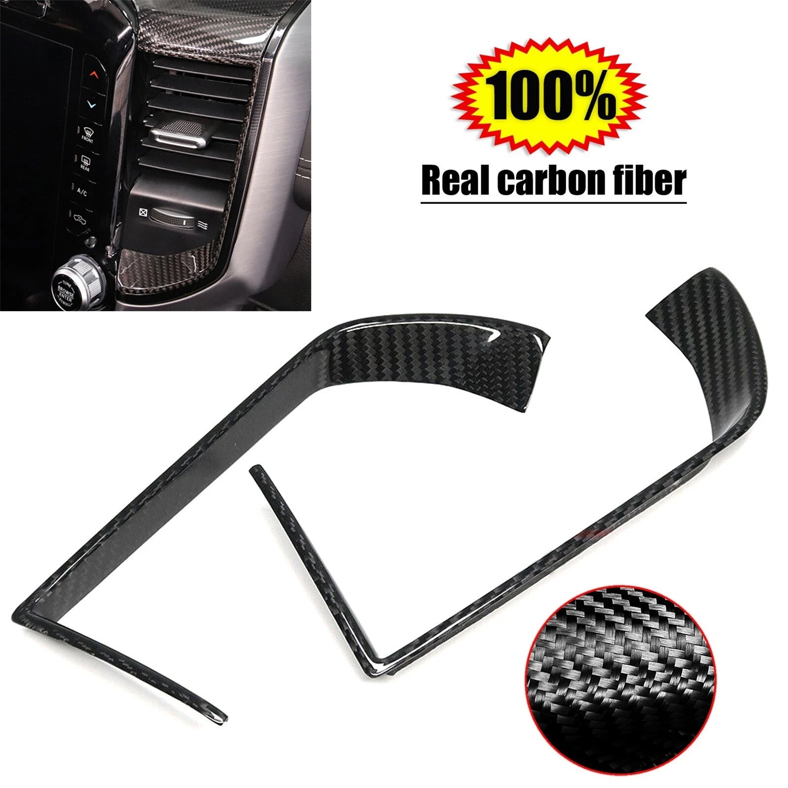 Passend für Dodge Ram 1500 19-25 Lueftung Blende